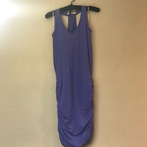 Athleta blue tank dress (M)